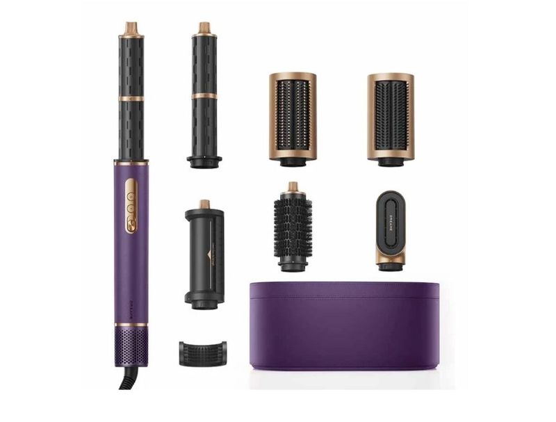 Tharëse flokësh dhe brushë Dreame AirStyle Pro, 7 në 1, jonike, lejla