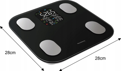 Peshore analitike banjoje Klausberg KB-7854, Bluetooth, ekran me ngjyra, e zezë