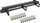 Patch panel InLine Cat.6A, 16 porta, 19", 1U, i zi