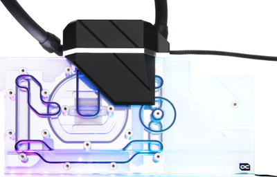 Водено АИО ладење за графичка Alphacool Eiswolf 2, радијатор 360 mm, РГБ, проѕирен