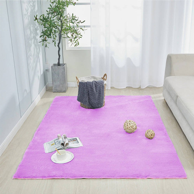 Tapet Plush Soft Rabbit, 120x170 cm, i leshtë, vjollcë