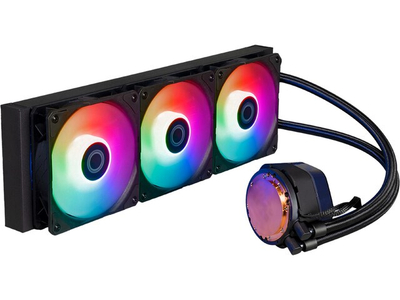 Ftohës me ujë për proçesor Cooler Master MasterLiquid 360 ATMOS, 12 cm, 2500 RPM, i zi
