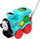 Lodër shtytëse Leantoys Push Walker Locomotive Tomek, me tinguj, shumëngjyrëshe