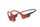 Спортски слушалки Shokz OpenSwim Pro, 32GB MP3, IP68, портокалово-црвени