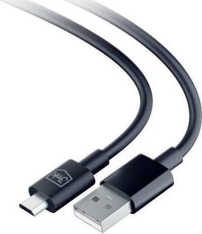 Kabllo USB 3MK Hyper Cable, USB A me microUSB, 1.2m, e zezë