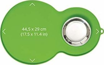 Tapet silikoni për mace Catit Peanut, 46x29cm, jeshil