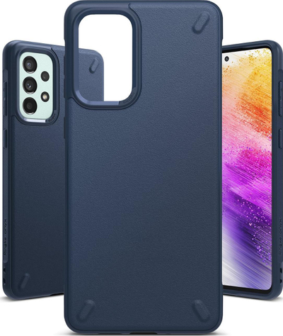 Mbulesë mbrojtëse Ringke Onyx për Samsung Galaxy A73, TPU, që s’e ha kollaj goditja, blu navy
