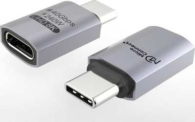 Kabllo USB Microconnect USB4 C në C USB4-CCF-240W, 240W, 8K, e bardhë