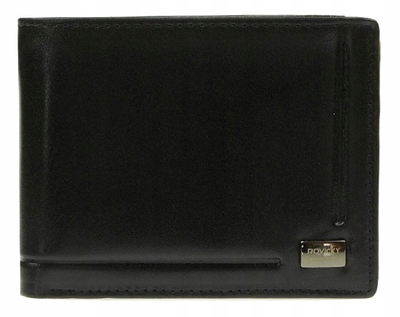 Portofol lëkure për burra Rovicky, RFID Secure, i zi