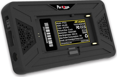 Monitor Portkeys PT5 II, 5", 4K HDMI, me prekje