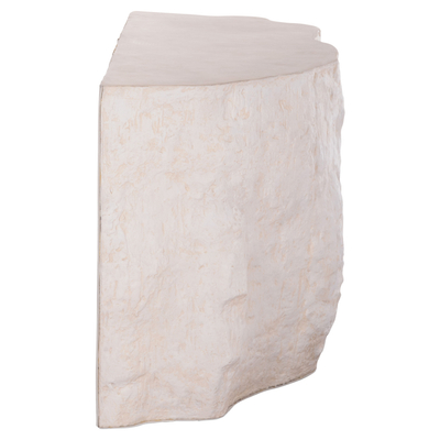 Konsolë Interon Rock HM18152.02, fiber cement, 120x50x71 cm, e bardhë
