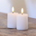 Set qirinj LED Sirius Smilla Mini, 5 x 6.5 cm, të rikarikueshëm, dritë e bardhë e ngrohtë