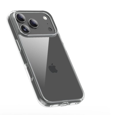 Kapak telefoni Tech‑Protect FlexAir Hybrid për iPhone 17 Pro, kundër goditjeve, transparent