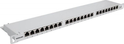 Patch panel Intellinet 24 porta, Cat6 FTP, 19", gri