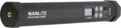 Dritë tub LED Nanlite PavoTube II 6XR, RGBWW, me bateri, e zezë