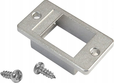 Mbajtëse për modul Keystone LogiLink MP0054, montim snap in, plastike, e bardhë