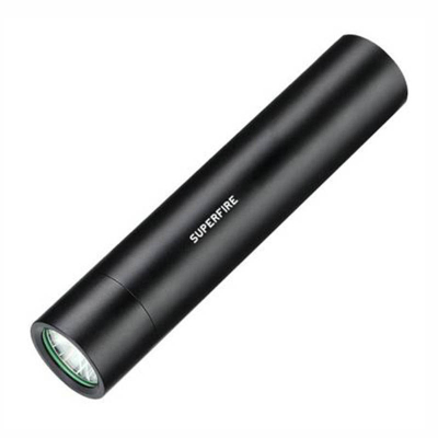 Elektrik dore Superfire S11-X, 700 lm, USB rikarikues, i zi