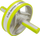Rrotë abdominale EcoWellness Roller QB 711, diametër 17 cm, doreza antirrëshqitëse, e zezë