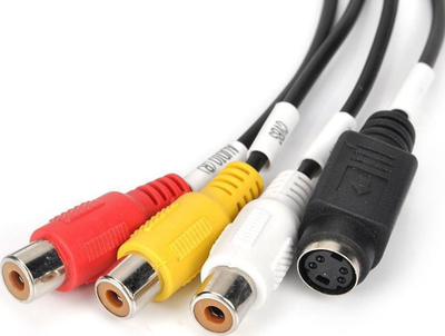 Kapës video USB Techly I USB VIDEO 700TY, USB 2.0, me RCA dhe S-Video, i bardhë