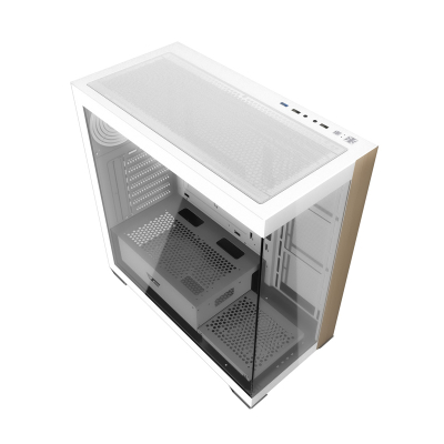 Kuti kompjuteri Darkflash DS900W, ATX, xham i temperuar, e bardhë