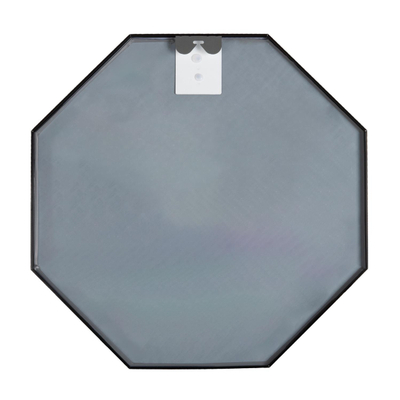 Pasqyrë muri tetëkëndore 55,5x2,5x55,5Hcm (HM9583.01), zezë