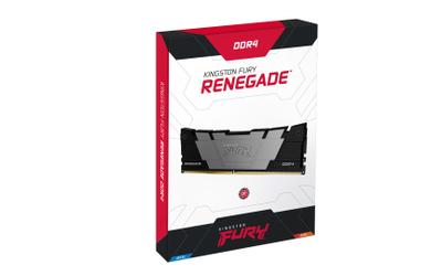 RAM për kompjuter tavoline Kingston FURY Renegade KF436C16RB12K2/32, 32GB DDR4 3600MHz, kit 2x16GB, i zi