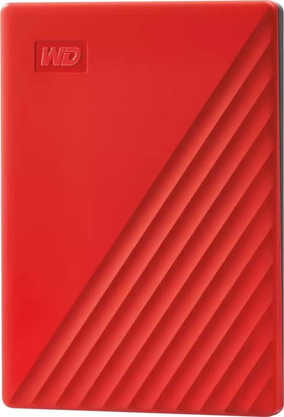 Hard disk i jashtëm Western Digital My Passport, 6TB, 2.5", USB 3.2, i kuq