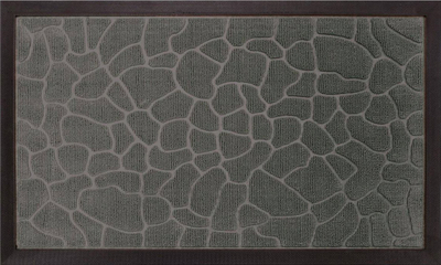 Tapet për te dera Douceur D'intérieur Pebbles, 45x75 cm, PVC, gri