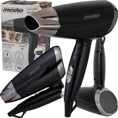 Tharëse flokësh Mesko MS2264, 1200W, e zezë