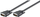 Kabllo DVI Wentronic Goobay 93295, DVI D Dual Link, 50 cm, e zezë