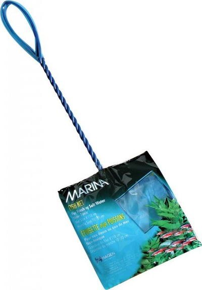 Rrjetë akuariumi Hagen Fish Net, 10 cm, dorezë 22.5 cm, jeshile