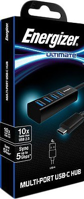 HUB USB Energizer AC11PFEUUCC3, 4 porta USB A, USB C 5Gbps, i zi