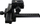 Shinë makro për tripod Kiwifotos FC-1II, 4 drejtime, pllakë Arca Swiss, e zezë