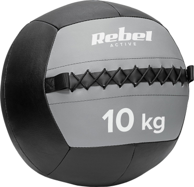 Top medicinal Rebel Active, 10 kg, lëkurë sintetike, i zi