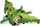 Set ndërtimi Clementoni Mechanics Junior Dinosaurs 50681, 5 modele, me motor, me ngjyra të shumta