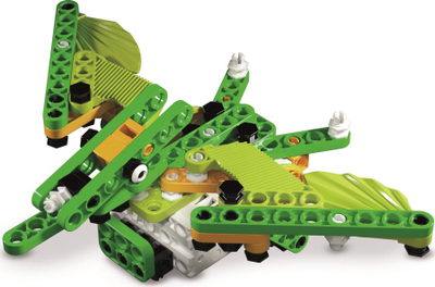 Set ndërtimi Clementoni Mechanics Junior Dinosaurs 50681, 5 modele, me motor, me ngjyra të shumta