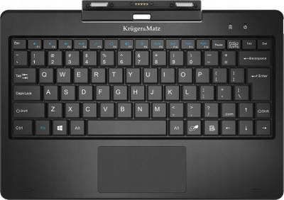 Tastierë Krüger&amp;Matz EDGE 1089, QWERTY, me touchpad, e zezë