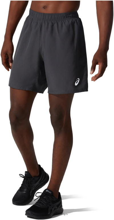 Кратки спортски панталони ASICS Core 2-N-1, за мажи, темно сиви