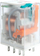 Relé industrial FGI R2N-2012-23-1220-WT, 2P 12A, 220V DC, gri
