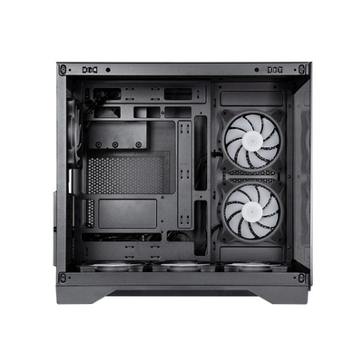 Kuti PC Chieftec Visio GM-30B-TG-OP, cube, xham i temperuar, e zezë