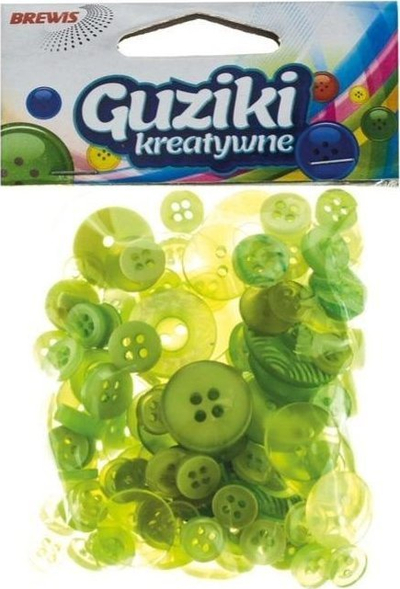 Butona dekorativë Brewis Creative Buttons GU4, ngjyra e gjelbër