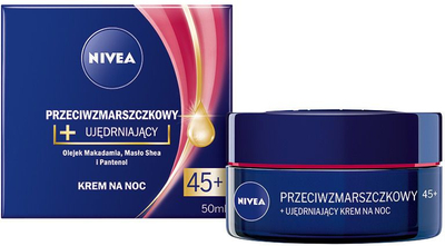 Krem nate kundër rrudhave +45, Nivea, 50ml