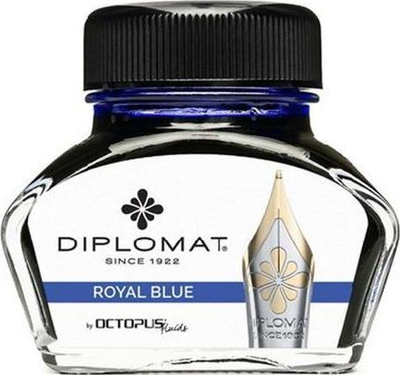 Ngjyrë për stilolaps Diplomat Diplo Octopus, 30 ml, e kaltër