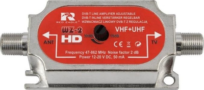 Amplifikator antene Red Eagle WZ-2 HD, DVB-T, deri 30 dB, gri