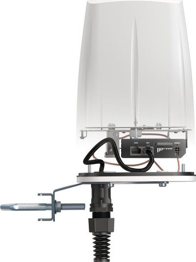 Antena rrjeti QuWireless QuSpot, omni, LTE edhe Wi‑Fi, e bardhë