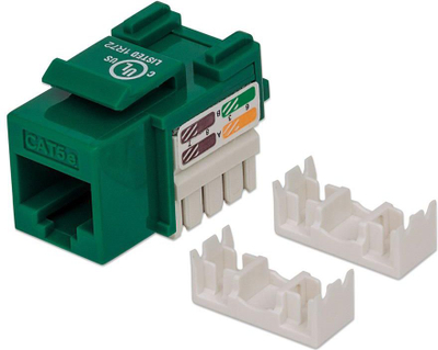Modul rrjeti Intellinet Network Solutions 210997, Cat. 5e, UTP, RJ45, jeshil
