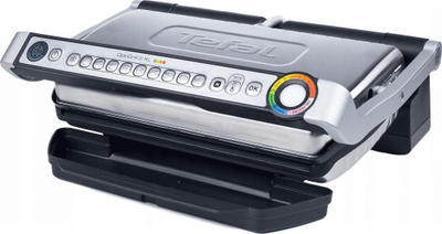 Tefal OptiGrill XL GC724D Контактен Грил, Нерѓосувачки Челик