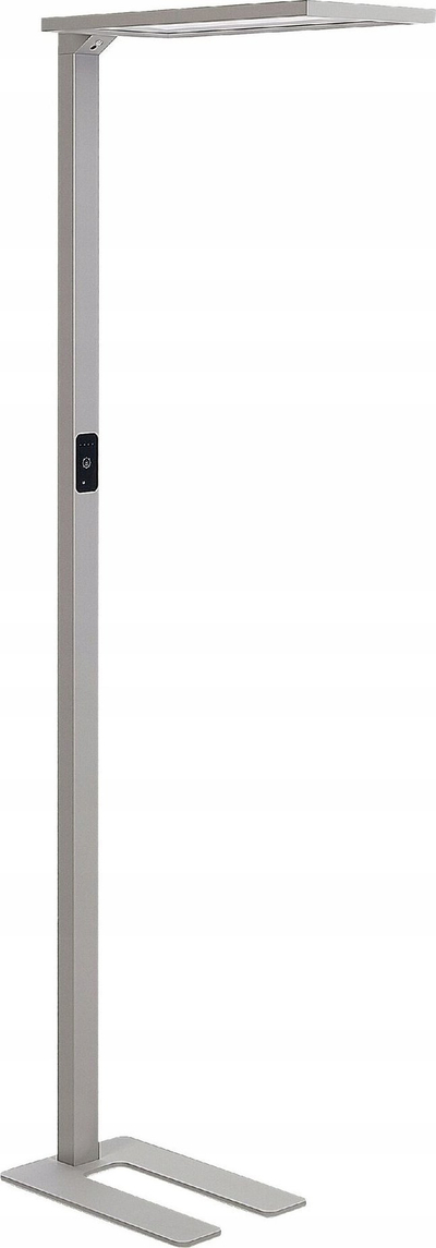 Llambë dyshemeje Beliani ORION, LED, me sensor lëvizje, ngjyrë argjendi