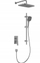 Set dushi i fshehur KFA Malaga, PVD gun metal grey, stil modern