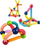 Lodër ndërtimi me magnet Lean Toys Magnet Stick, 46 copa, shumëngjyrëshe